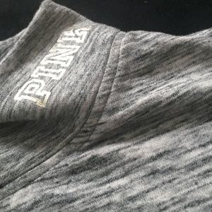 PINK grey and gold sweatshirt